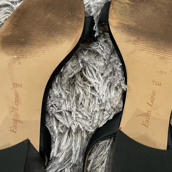 Essex Lane Saviana Sandal Black 7 1/2 - Picture 8 of 9